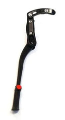 Kickstand 24-28 Adjustable, Seat/Chain Stay Mount, Alloy BLACK, Disc brake compatible 7235