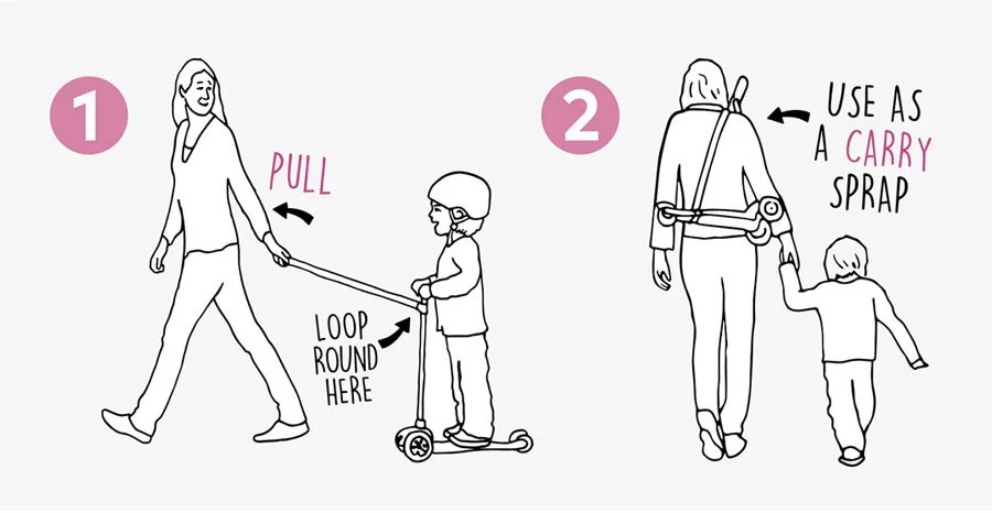 Micro Scoot n pull Strap
