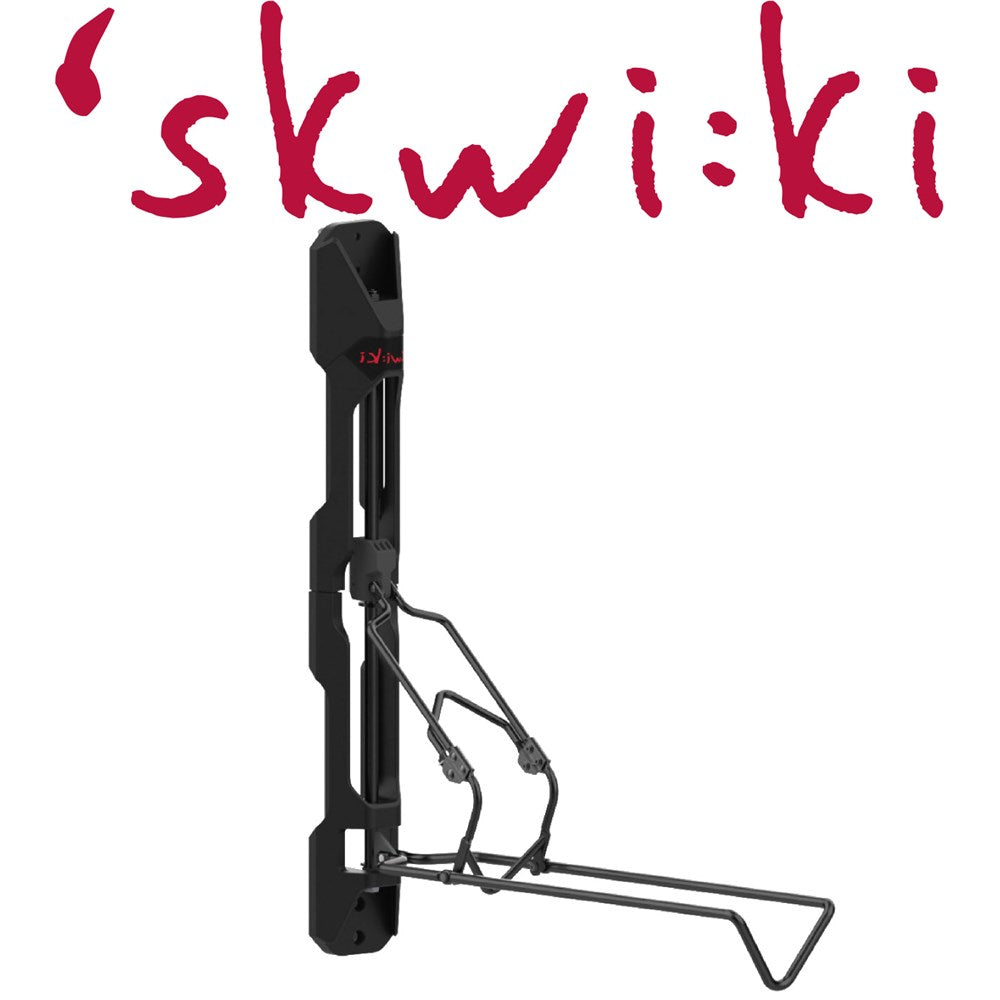 Skwiki Swivel Bike Wall Hanger Black