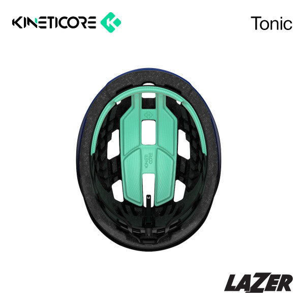 Lazer Tonic Kineticore Bike Bicycle Helmet Matte Blue Black