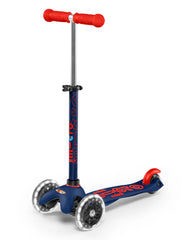 Navy Blue and Red LED