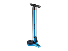 Giant Control Tower Elite Floor Pump with Base Mounted Gauge Blue