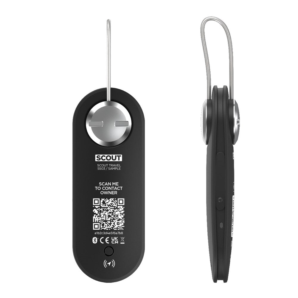 Knog Scout Scout Travel Luggage Tag, Finder & Alarm Rechargeable