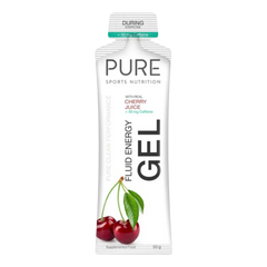 Pure Fluid Energy Fluid Gel Cherry 50g with 30mg Caffeine