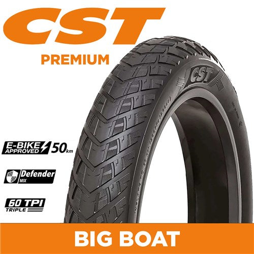 CST Tyre Big Boat 24 x 2.4 E-Bike Tyre E-Cargo Specific