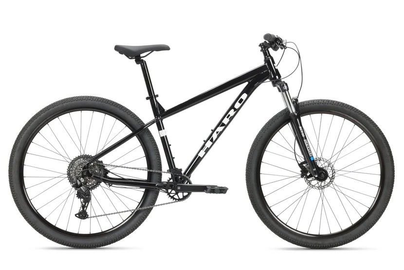 Haro Flightline 1 Mountain Bike Gloss Black Grey
