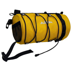 Azur Water Resistant Handlebar Roll Bag Yellow