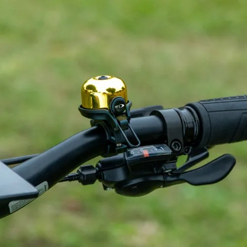 Nuvo Flick Bell Handlebar Brass Top. Fits  22.2-25.4mm