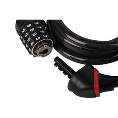 Zefal K-Traz C6 Cable Combination Combo Lock 12mm x 180cm