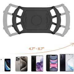 A2C  Silicone Phone Holder Mount With Tool Free Handlebar Mount