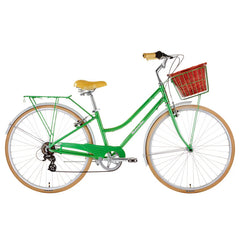 Malvern Star Wisp Lite Retro Step-Through Bike Green/Cream