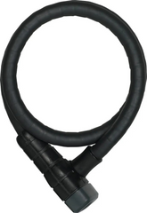 Abus 6615K Steeloflex Microflex Key Coil Lock 85cm Black