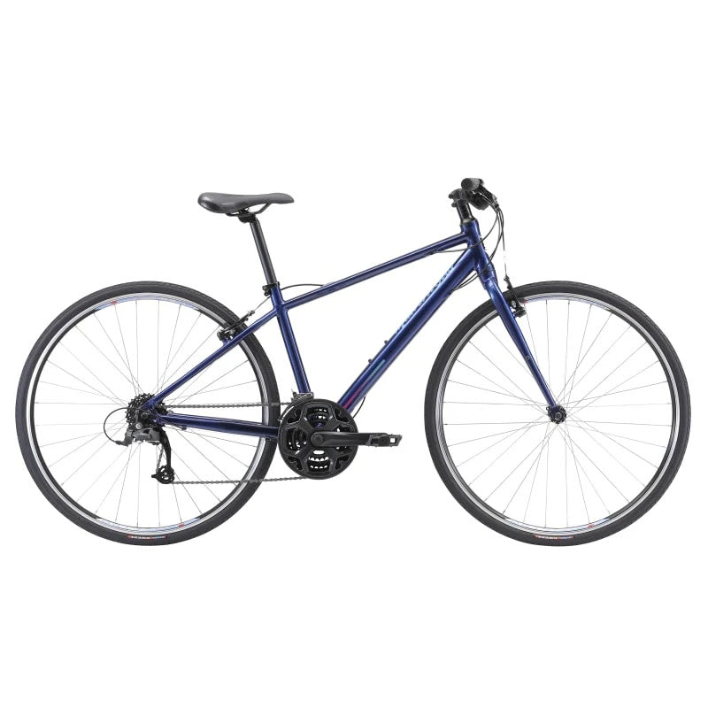 Malvern Star Sprint 1 Womens Flat Bar Bike Dark Blue