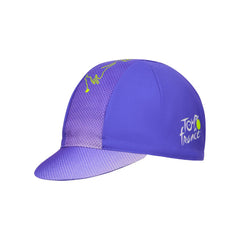 Santini  Cycling Cap Tour de France Alpe D'Huez Stage Lilac Purple