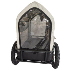 Pacific Cargo Trailer and Dog Hut White