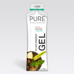 Pure Fluid Energy Fluid Gel Kola Nut & Lemon 50g with 30mg Caffeine