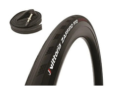 Vittoria Zaffiro Pro V Folding Tyre G2 with Tube Pack Black