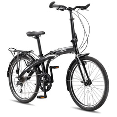 XDS City Folding Bike 24" Black