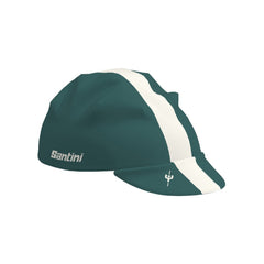 Santini Cycling Cap Tour De Malet Green White