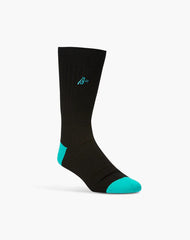 Bamboozld Mens Classic Rib Bamboo Sock Black 7-11