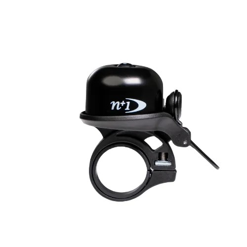 Nuvo Flick Bell Handlebar Brass Top Black. Fits  22.2-25.4mm
