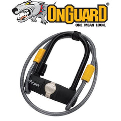On Guard OG Series Mini U-Lock Keyed 90mm x 140mm x 11mm Cable 120mm x 10mm