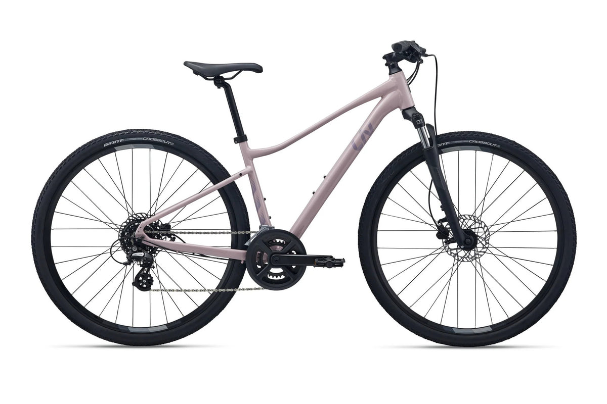 Liv Rove 4 Disc Womens Hybrid Bike 2026 Rosy Brown