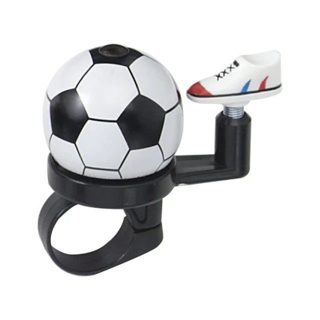 Soccer Ball and Boot Alloy Flick Bell (Fits 25.4mm Handlebar)