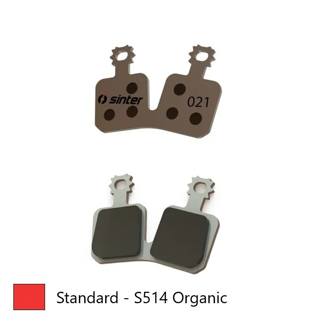 Sinter Disc Brake Pads MTB Premium Standard Pads RED, Magura MT Trail (FW), MT5, MT5 eStop, MT5e, MT7 Quality Sinter