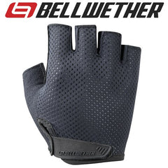Bellwether Mens Gel Supreme Fingerless Gloves Black