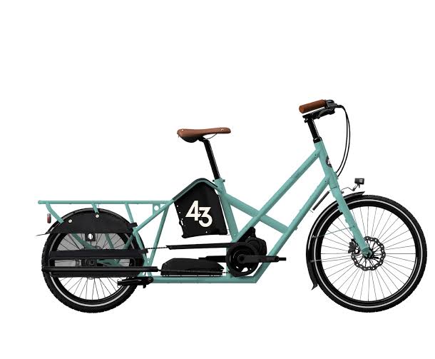 Bike 43 Cargo Bike Long Turquoise