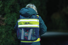 Abus Lumino Reflex Backpack Reflector Strip Wrap Yellow