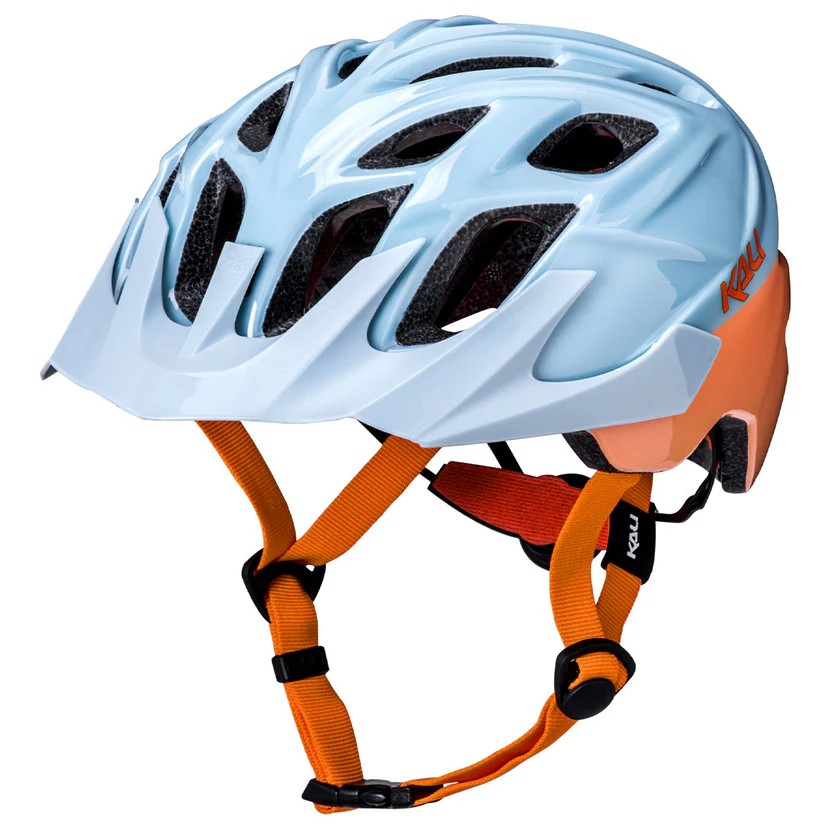 Kali Chakra Youth Drift Kids Helmet Seaglass/ Orange 52cmx 57cm