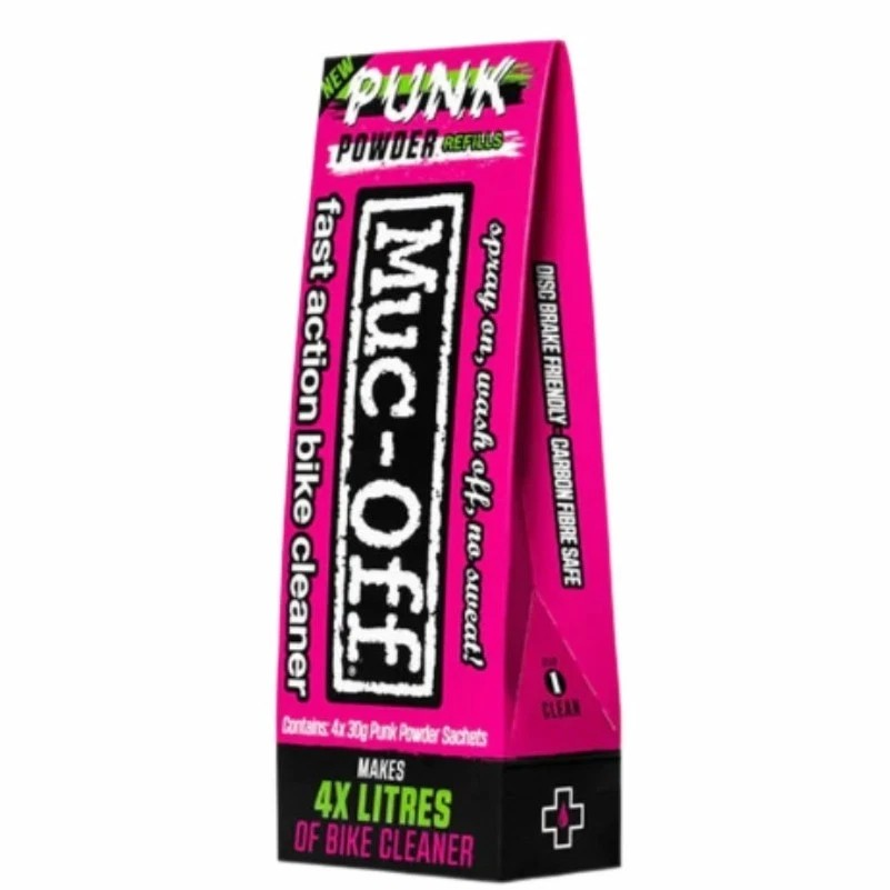 *CLOSEOUT* Muc-Off Fast Action Bike Cleaner Punk Powder 4 x 30g Sachets