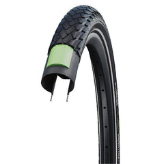 Schwalbe Marathon  27.5 x 2.35" Green Guard Reflective Sidewall