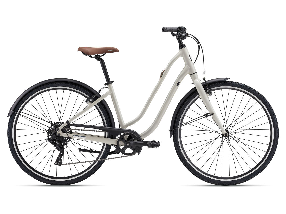 Liv Flourish 3 Step Through Womens Bike 2023 Pulp Grey