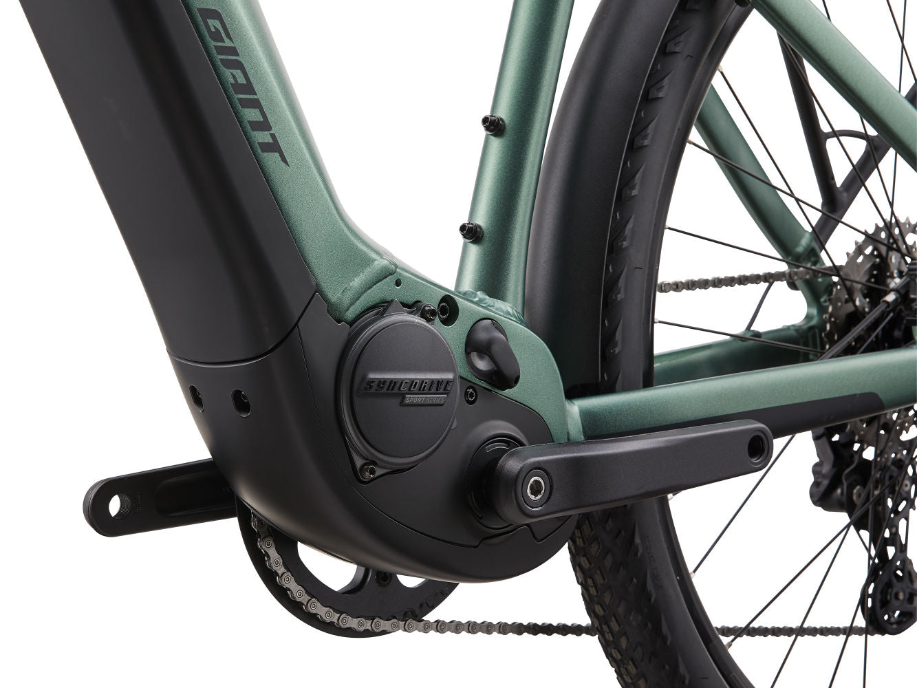 Giant Explore E + 1 Hybrid E-bike Misty Forest Green