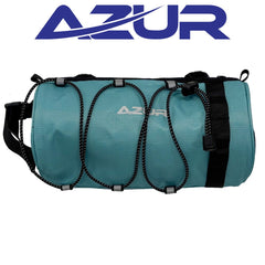Azur Water Resistant Handlebar Roll Bag Turquoise