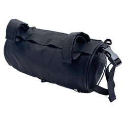 Azur Water Resistant Handlebar Roll Bag Black