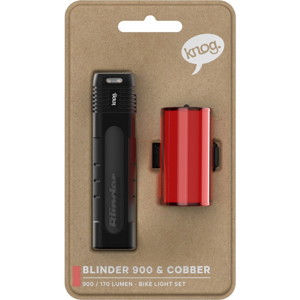 Knog Blinder Light Set 900 Lm Rear Mid Cobber 170lm