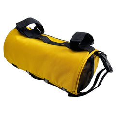 Azur Water Resistant Handlebar Roll Bag Yellow