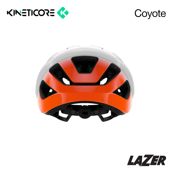 Lazer Tonic Kineticore Bike Bicycle Helmet White and Orange