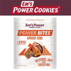 Ems Power Bites Apricot Chocolate 240g 8 Pack