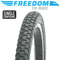 Freedom to Ride MX2 - 18"x2.125" MTB Tyre Suites ByK E-350