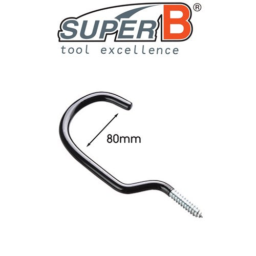 Super B Storage Hook Single 80mm