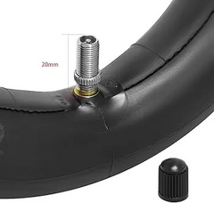 Duro Tube 10 x 2.0 - 2.5, 20mm TR4A valve Suit Electric Scooter Schrader Valve 60-152