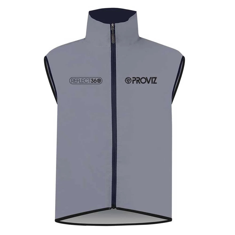 Proviz Reflect 360 - Giacca da Corsa da Uomo, Uomo, PV1059, Argento/Nero, L Proviz Reflect 360 - Giacca da Corsa da Uomo, Uomo, PV1059, Argento/Nero, L