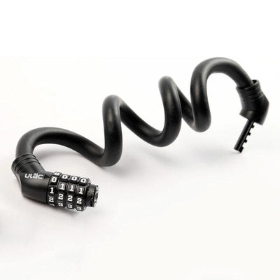 Ulac 1970 Memory Cable Combo Lock 60cm  Black