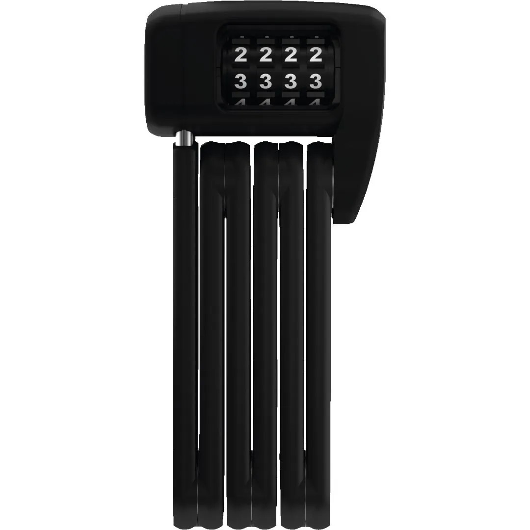 Abus Bordo 6055C Lite Lock Folding Bike Lock Combo Black With Bracket 60cm