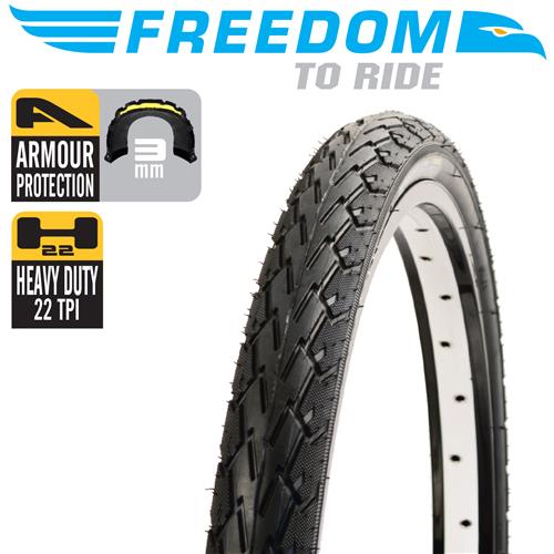 Freedom Scorcher 27.5" Urban/ MTB  Tyre Rigid Puncture Protection Wire
